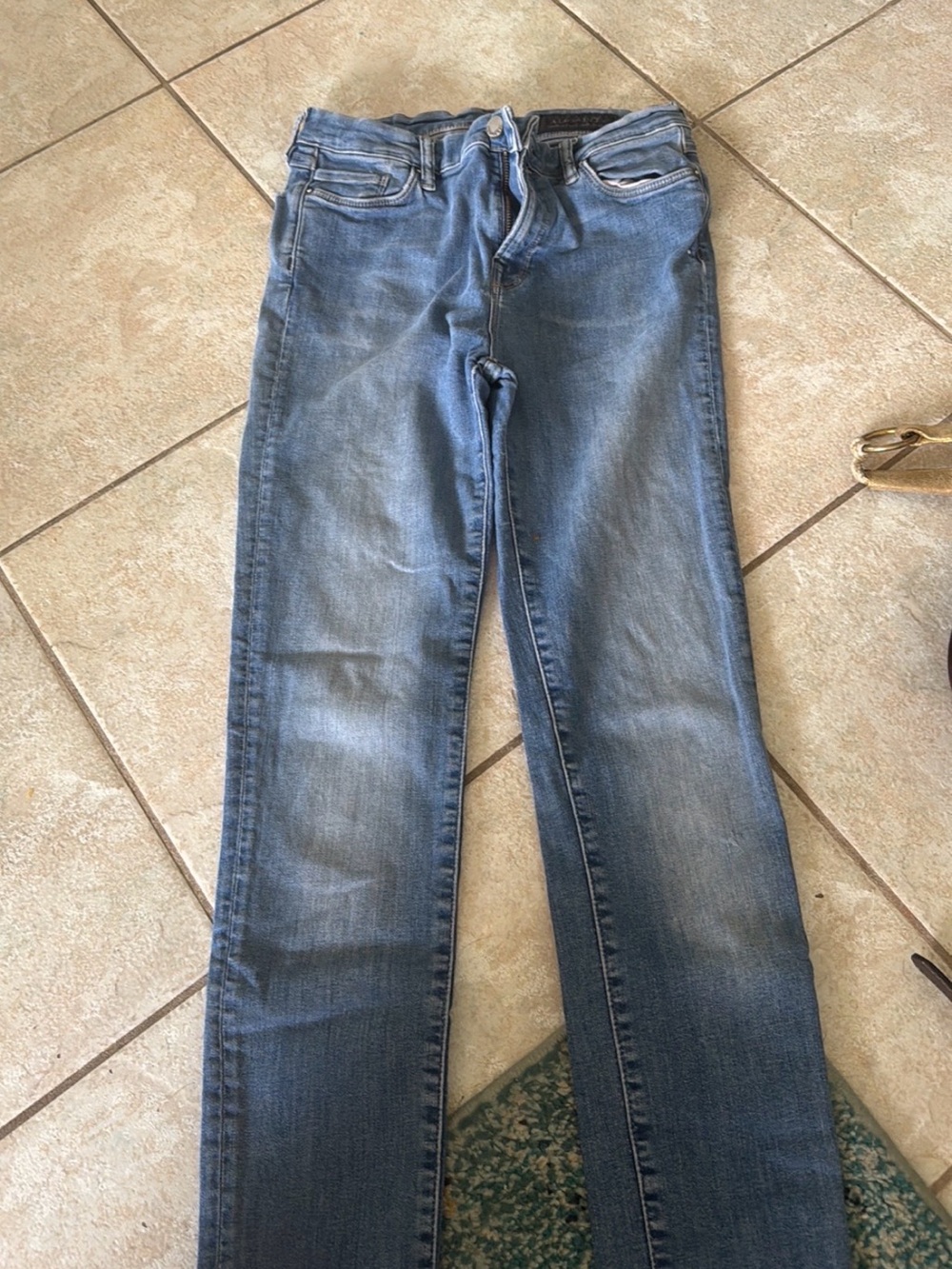 AllSaints Grace Jeans W29 Skinny Fit Blue Denim